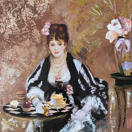 Painting Le souvenir d’Auguste  by Romanelli Karine | Painting