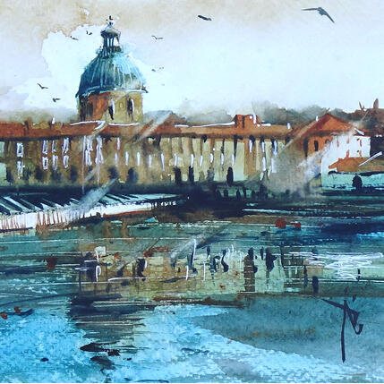 Pintura Beauté intemporelle por Abbatucci Violaine | Pintura