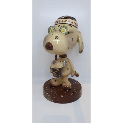 Sculpture Snoopy Louis Vuitton by TED | Sculpture Pop-art Pop icons