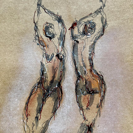 Painting Beatrice by Sahuc François | Painting