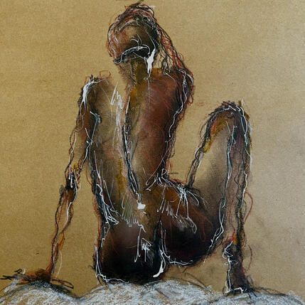 Painting Flore  by Sahuc François | Painting