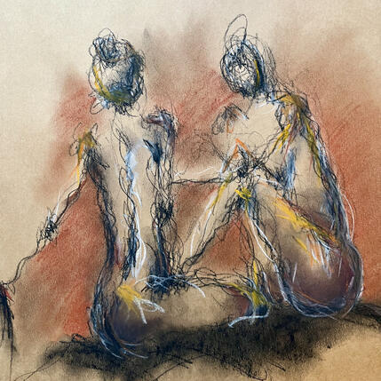 Painting Lizzie by Sahuc François | Painting