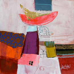 Painting Les vases retrouvés-1 by Lau Blou | Painting