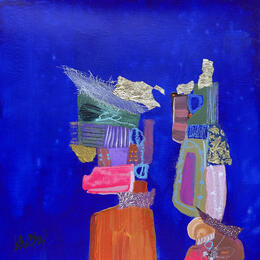 Pintura Le vieux couple por Lau Blou | Pintura