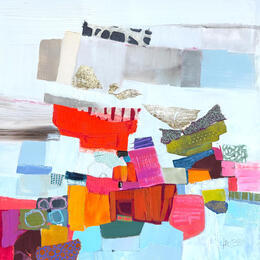 Pintura Refleurir le passé por Lau Blou | Pintura