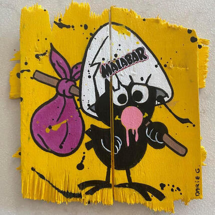 Painting F1 caliméro by Marie G.  | Painting