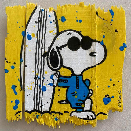 Painting F1  Surfing by Marie G.  | Painting