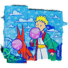 Painting Barbe à papa by Revel | Painting