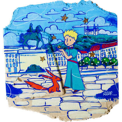 Painting Amitié by Revel | Painting