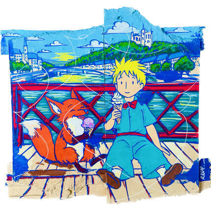 Painting Petit gourmand by Revel | Painting