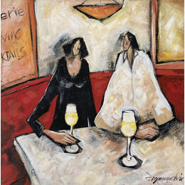 Painting Cocktail bar by Signamarcheix Bernard | Painting