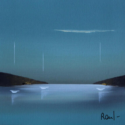 Painting Sérénité 92 by Roussel Marie-Ange et Fanny | Painting