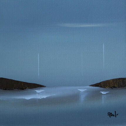 Painting Douceur marine 92 by Roussel Marie-Ange et Fanny | Painting