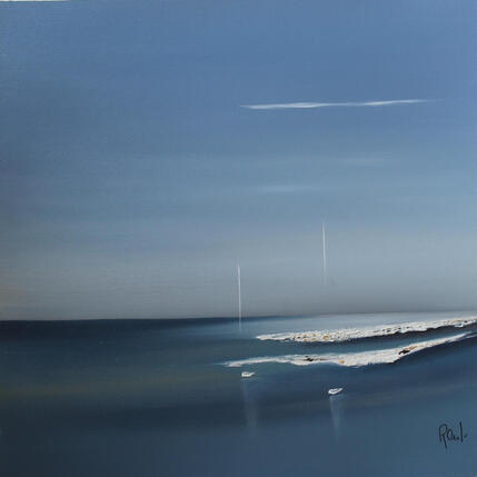 Painting Evasion 92 by Roussel Marie-Ange et Fanny | Painting