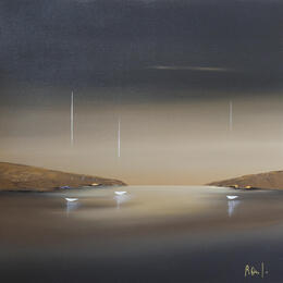 Pintura Sérénité 92 por Roussel Marie-Ange et Fanny | Pintura