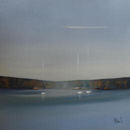 Painting Ambiance marine 92 by Roussel Marie-Ange et Fanny | Painting