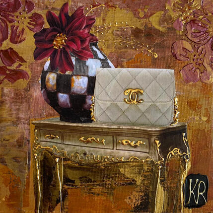 Gemälde En attendant le vrai  von Romanelli Karine | Gemälde