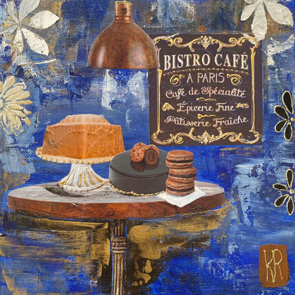 Gemälde Pâtisseries  von Romanelli Karine | Gemälde