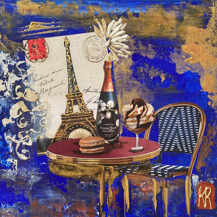 Gemälde Pétillante  von Romanelli Karine | Gemälde