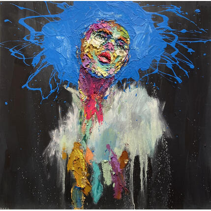 Painting Fashion girl by Agusil | Painting Figurative Oil