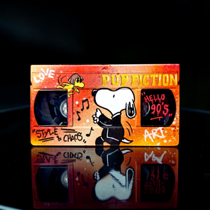 Escultura Pup fiction por Rocky Chaplin | Escultura