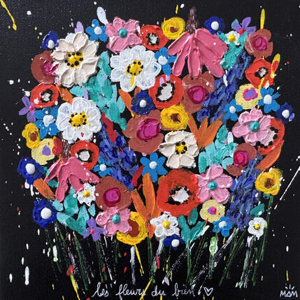 Painting BOUQUET by Mam | Painting Pop-art Acrylic Pop icons