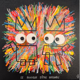 Gemälde LE BONHEUR von Mam | Gemälde