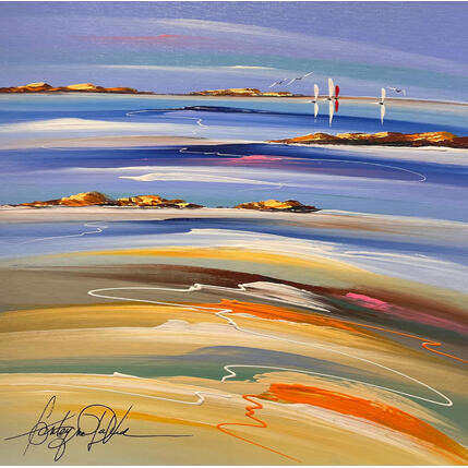 Painting Sagesse saline by Fonteyne David | Painting Figurative Acrylic
