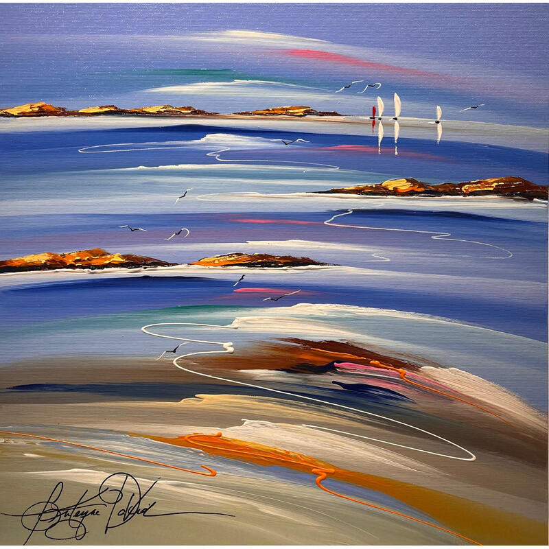 Painting Amoureux simplement by Fonteyne David | Painting Figurative Acrylic