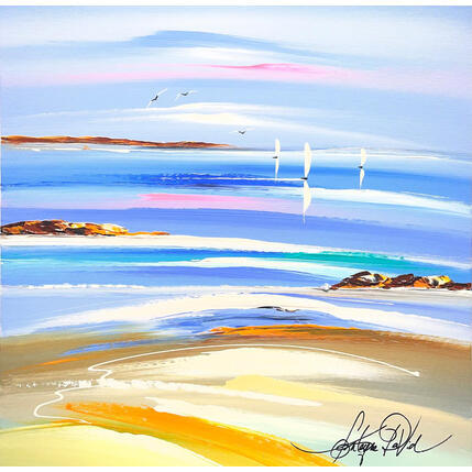 Painting Embrassons nous là by Fonteyne David | Painting Figurative Acrylic