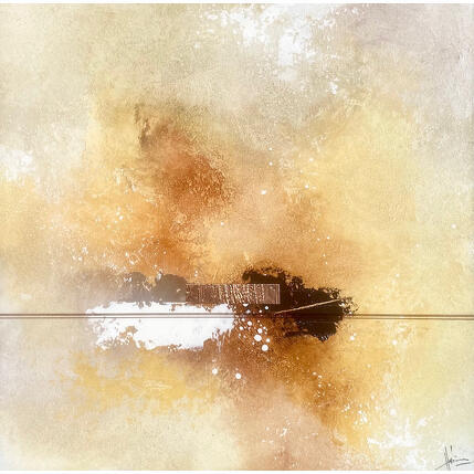 Peinture Abstraction # 4595 par Hévin Christian | Tableau Abstrait Acrylique, Huile, Pastel Minimaliste
