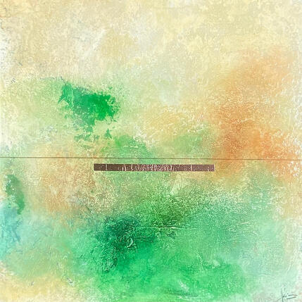 Peinture Abstraction # 4596 par Hévin Christian | Tableau Abstrait Acrylique, Huile, Pastel Minimaliste