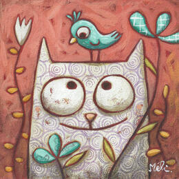 Painting Chat alors ! by Catoni Melina | Painting