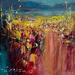 Painting Spring Glow by Petras Ivica | Painting Impressionism Landscapes Oil