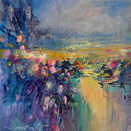 Painting  Place of Peace  by Petras Ivica | Painting
