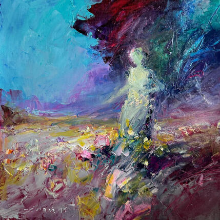 Painting She by Petras Ivica | Painting