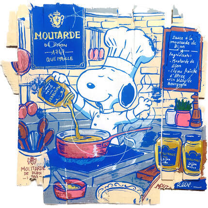 Painting Chef  by Revel | Painting Pop-art Pop icons