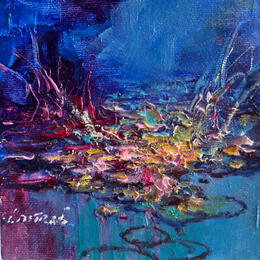 Peinture F1 Water Light Reflections 10016-17018-20260407-5 par Petras Ivica | Tableau