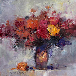 Peinture F2 Vivid Arrangement 10016-17018-20260407-7 par Petras Ivica | Tableau