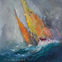 Peinture F3 Storm Sails 10016-17018-20260407-8 par Petras Ivica | Tableau