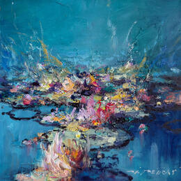 Peinture F3 Bright Waterscape 10016-17018-20260407-9 par Petras Ivica | Tableau