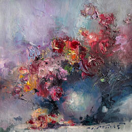 Peinture F3 Floral Harmony 10016-17018-20260407-10 par Petras Ivica | Tableau