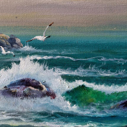 Painting Rompiendo by Cabello Ruiz Jose | Painting