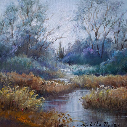 Painting Paisaje placido by Cabello Ruiz Jose | Painting