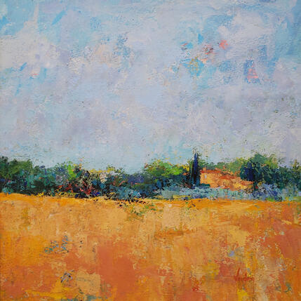 Painting prendre le temps by Vaudron | Painting Figurative