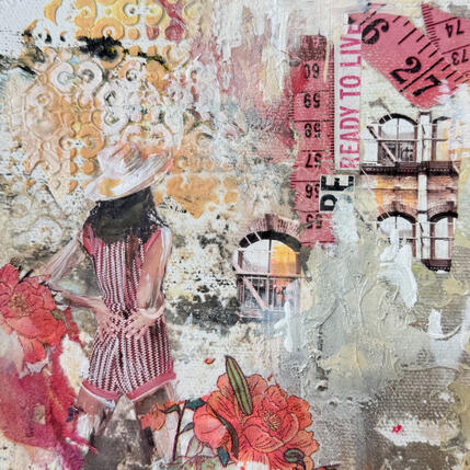 Painting Be ready to live by Bergeron Marie-Josée | Painting