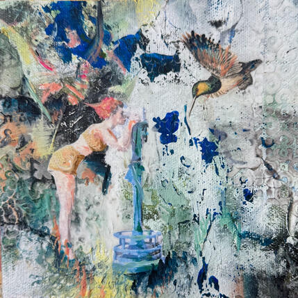 Painting Freedom by Bergeron Marie-Josée | Painting
