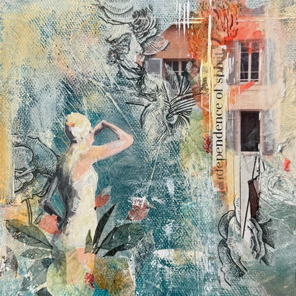 Painting The independence of spirit by Bergeron Marie-Josée | Painting