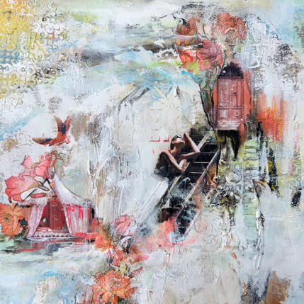 Painting Dream big by Bergeron Marie-Josée | Painting