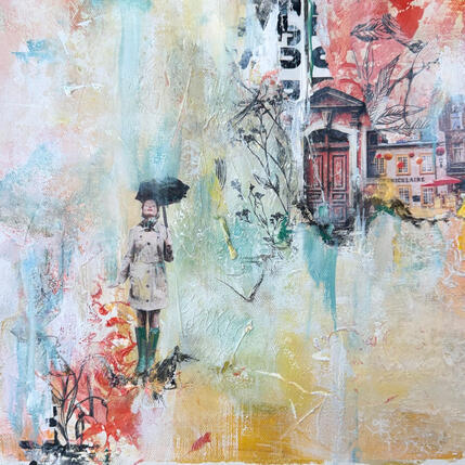 Painting Mindfullness by Bergeron Marie-Josée | Painting